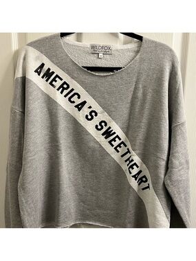 Wild fox america’s sweetheart sweatshirt xs